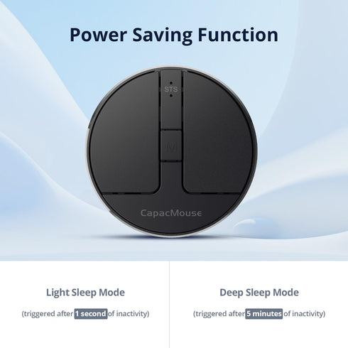 Stylish Mini Round Mouse with Pressure Sensing Reel, Ultra Portable Wireless Connectivity: Wired, 2.4G, Dual Bluetooth,