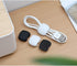 VIWIEU 36 2 PCS Cable Protectors for iPhone iPad Charger End Cord Savers with Desk Cable Clips, Spiral USB Wire
