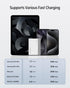 30W Mini Power Bank, 10,000mAh Portable Charger with Dual-Charging Ports, Compatible with iPhone 15/14 Series