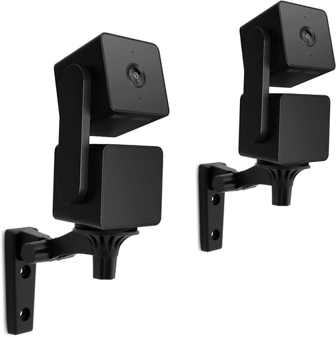 LEFXMOPHY Wall Mount for WYZE Cam Pan V3, Indoor/Outdoor Mounting Bracket Base 180 Degree Tilt Adjustable