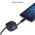 Cable Matters 3.3 ft Short Retractable USB C Cable (USB C to USB C) - Compact and convenient for on-the-go use.