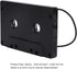 PUSOKEI Bluetooth 5.0 Car Cassette Audio Receiver, Aux Adapter, MP3 Tape Player Converter with Calling Function, Black