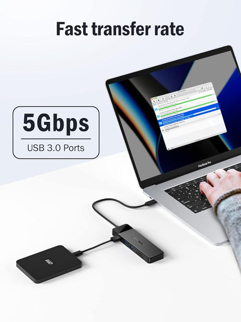 Lemorele 10 in 1 USB C Docking Station for Laptop, Triple Display Monitors Adapter w/4K Dual HDMI, 1080P VGA, 3