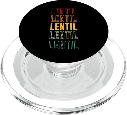 Lentil Apparel Lentil Rainbow PopSockets PopGrip for MagSafe