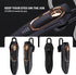 Single Ear Bluetooth Headset with 30H Talking Time, Noise Canceling Hands-Free Calls Wireless Earpiece for Driving, Gold