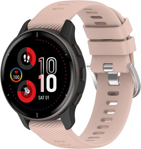 18mm Watch Bands for DoSmarter ZX18/ZX28 Smart Watch, Replacement Soft Silicone Wrist Strap