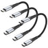 6 inch USB C to USB C Cable, 0.5ft 3-Pack Short USB