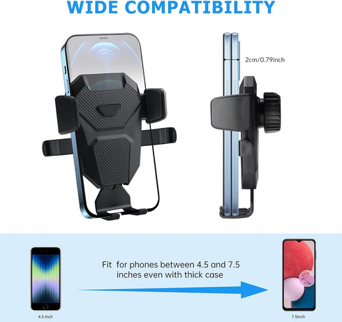 Car Phone Holder Mount for Mazda CX-5 2023-2022, Compatible with 4.5-7.5 inch Smartphones