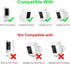 Solar Panel for Ring Camera, Compatible with Ring Stick Up Cam, Stick Up Cam Pro, Ring Spotlight Cam, Spotlight Cam