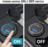 MGI SpeedWare Dual USB Port Charger Socket for Cars, 12V 24V 36W PD Type-C + QC3.0 Quick-Charge Socket