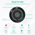 SEVENKA 2 Mini Speakers, 3W Portable Small Wireless Speaker with Lanyard, Water Resistant, Wireless Stereo Pairing