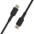 Belkin USB-C to USB-C Cable (1M/3.3ft) - Fast Charging for iPhone 15, Galaxy S23, Pixel, iPad Pro - Black