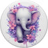 PopSockets Standard PopGrip, Cute Baby Elephant Colorful Animal Lover