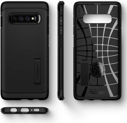 Spigen Tough Armor Case Designed for Samsung Galaxy S10 (2019) - Black