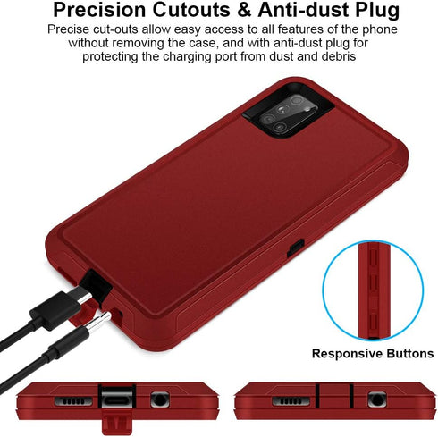 Jelanry for Samsung A71 5G Case, Heavy Duty Protective Shell, Shockproof Sports Anti-Scratches Cover for Samsung Galaxy