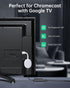 ELECTOP Ethernet Adapter for Chromecast: USB Type C to RJ45 Ethernet Network Adapter Compatible with Google TV