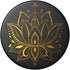 PopSockets Adhesive Phone Grip, Holder, Phone Stand, Celestial - Golden Prana Black