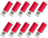 RAOYI 10PCS 2GB USB Flash Drive USB 2.0 Memory Stick Thumb Drive Pen