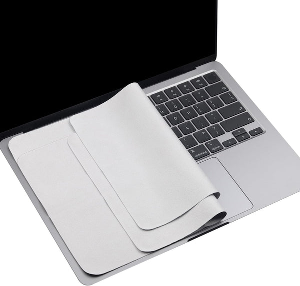 2 Pack Microfiber Liner Cleaning Cloth Screen Keyboard Imprint Protection for MacBook