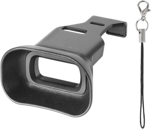 JINPIAOPIAO A7C A7CR Soft Silicone Viewfinder for II Camera Enhances Stability Comfort with Anti Loss Lanyard