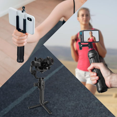 MINIFOCUS Camera Tripod, Compact Desktop Stand with 1/4" Screw for Gimbal Stabilizer and DSLR Cameras