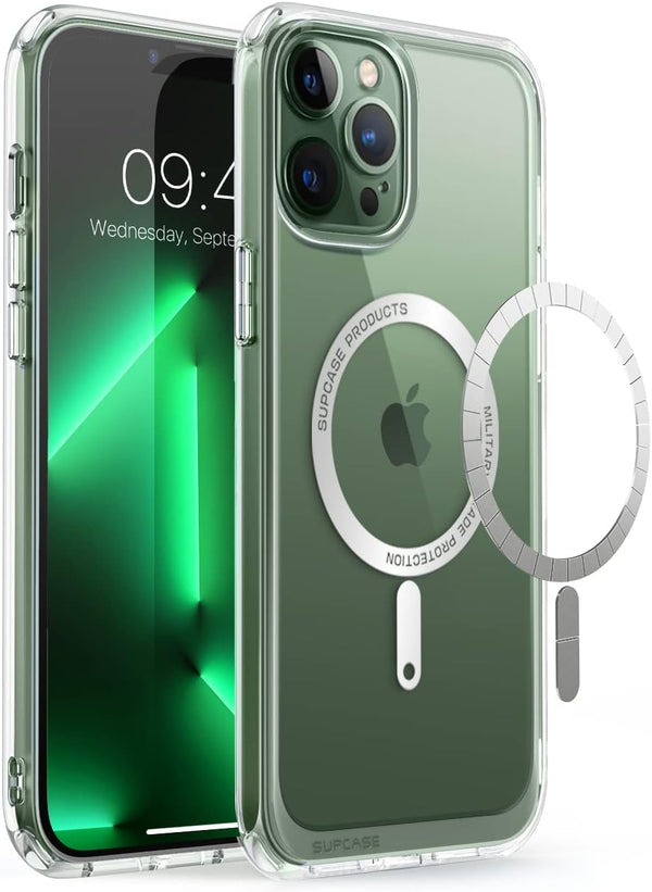 SUPCASE for iPhone 13 Pro Case, Unicorn Beetle Mag, Compatible with MagSafe, Military-Grade Protection, Clear