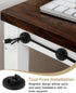 10 43mm 50 Magnetic Zip Tie Mount Wire Cable Holder, Include Pcs Magnetic Cable Zip Tie Base with Pcs Heavy Duty Zip