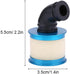 1/10 94122/188 RC Air Filter, Replacement Air Filters for Scale RC Cars Compatible with (Blue)