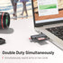 uni SD Card Reader, USB 3.0 Adapter for SD/Micro SD/TF/SDHC/SDXC/MMC Cards, Compatible with Mac, Windows, Linux