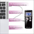 BrilliantHouse 16GB 1536KBPS MP3 Digital Voice Recorder Voice Activated Recorder with Playback Upgraded Portable Tape