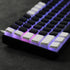 YMDK 117 PBT Double Shot Keycaps, ANSI ISO OEM Profile Pudding Keycaps for MX Mechanical Keyboard 61 68 87 104