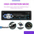 WEPARTICULAR 12V MP3 Car Stereo CD DVD Player Single Din Car Radio with Bluetooth Hands-Free/FM Receiver/USB/AUX/SD