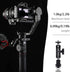 Magic Arm Cool Ballhead Double Ball Head Adapter with 1/4’’ Screw & Cold Shoe Mount - 2 Pack for Cameras