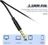 EP-06 Metallic Wired Earbuds, In-Ear Earphones with Build-in Microphone, Noise Isolating Headphone, 3.5mm Jack Long