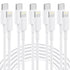 USB C to Lightning Cable, Apple MFi Certified 5 Pack 6 FT, Fast Charging Cord Compatible with iPhone Models