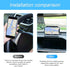Car Phone Holder Mount, Silicone Carbon Fiber Pattern for Automotive Dashboard, Universal for iPhone Pro Max SE XS XR