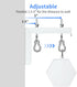 XINLEI 6 inch 66 lbs, PRL003W Universal Projector Screen Wall Mount L-Brackets Hanging Ceiling Mount, Adjustable