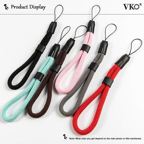 Green Soft Wrist Strap for Cameras - Comfortable Hand Strap for Small Devices