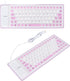 Silicone Foldable Flexible USB Wired Gaming Keyboard, 85 Keys, Waterproof, Dustproof, Roll-up Design for PC