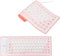 Silicone Keyboard, Foldable Flexible USB Wired Gaming Keyboard, 85 Keys, Fully Sealed Design, Waterproof, Dustproof