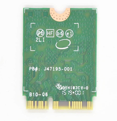 WiFi Card Wireless-Network Card 9560AC, 9560NGW,AC 9560, M.2 2230, 2X2 Ac+Bt, Gigabit, No Vpro NGFF Key E (M2:CNVio)