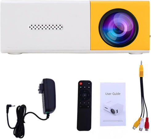 Mini Projector, LCD 1080P Portable Projector, Outdoor Movie Projector, Home TV Video LED Projector