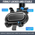 Rearview Mirror Phone Holder for Car, 360° Rotatable Anti-Shake Design for All Phones and Cars