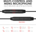 PALOVUE USB Type C Earbuds with Mic & Volume Control for Google Pixel, Samsung, OnePlus, Huawei, Sony, MacBook - Black