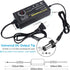 72W Power Supply Adjustable DC 3V ~ 24V Universal Switching AC/DC Adapter with LED Voltage Display and 14 Tips