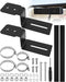 HKJWUN Z-Type Flat Bracket Soundbar Mounting Kit Fits for Ehaho MT4100 MT4200, Stainless