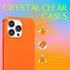 FELONY CASE - iPhone 12 Pro Max Neon Orange Clear Protective Case, TPU and Polycarbonate Shock-Absorbing Cover