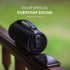 Tyler Wireless Bluetooth Speaker, Water Resistant Long Range 200 Watt Rechargeable Boombox with USB, MP3, AUX