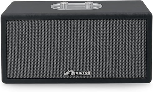 VICTOR VAS-3003 Portable Bluetooth Speaker, Rechargeable Battery, TWS Pairing, Microphone Input for Karaoke