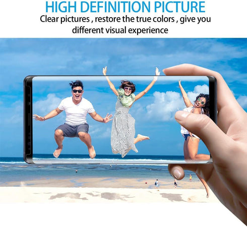 [2 Pack for Samsung Galaxy A14 Tempered Glass Privacy Screen Protector 5G, Anti Spy Black Protect Film, Easy Install